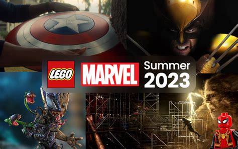 LEGO Marvel summer 2023 sets: No Way Home, Cap Shield,。